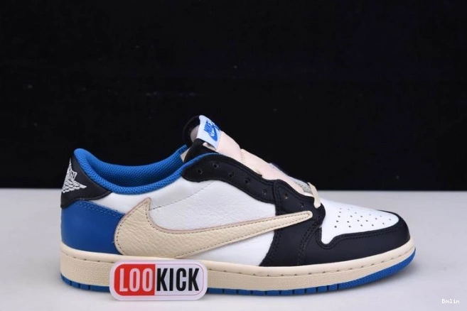 Bmlin x Fragment Scott Travis x Low Retro Air Jordan 1 DM7866-140 Design 0805